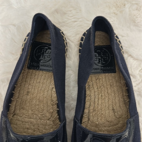 Tory Burch Blue Espadrille Slip-Ons - Picture 7 of 9